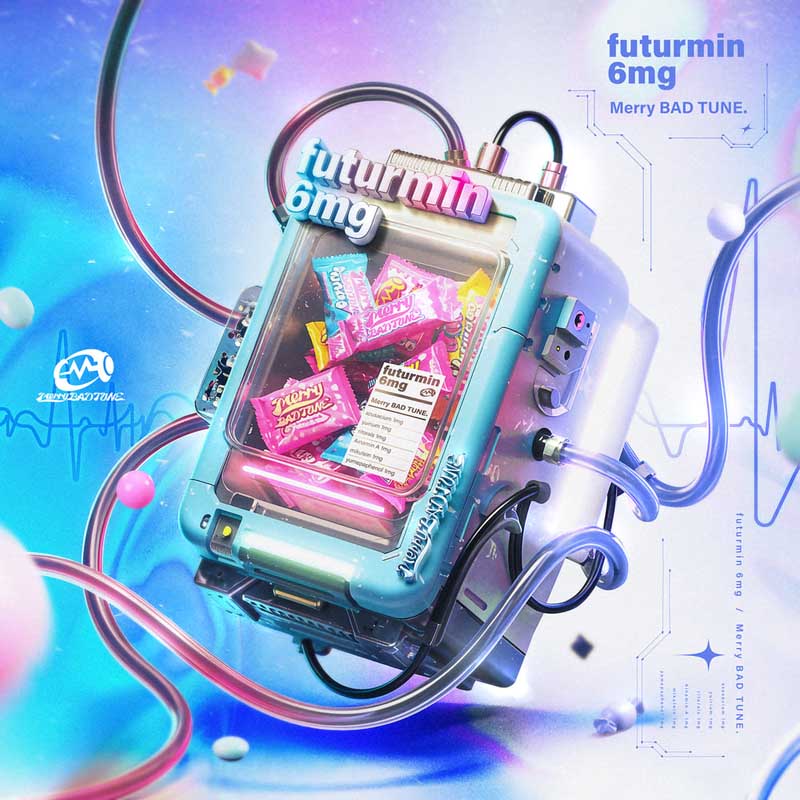 Merry BAD TUNE.／ mini album「futurmin 6mg」 M2:「HPSNC.」