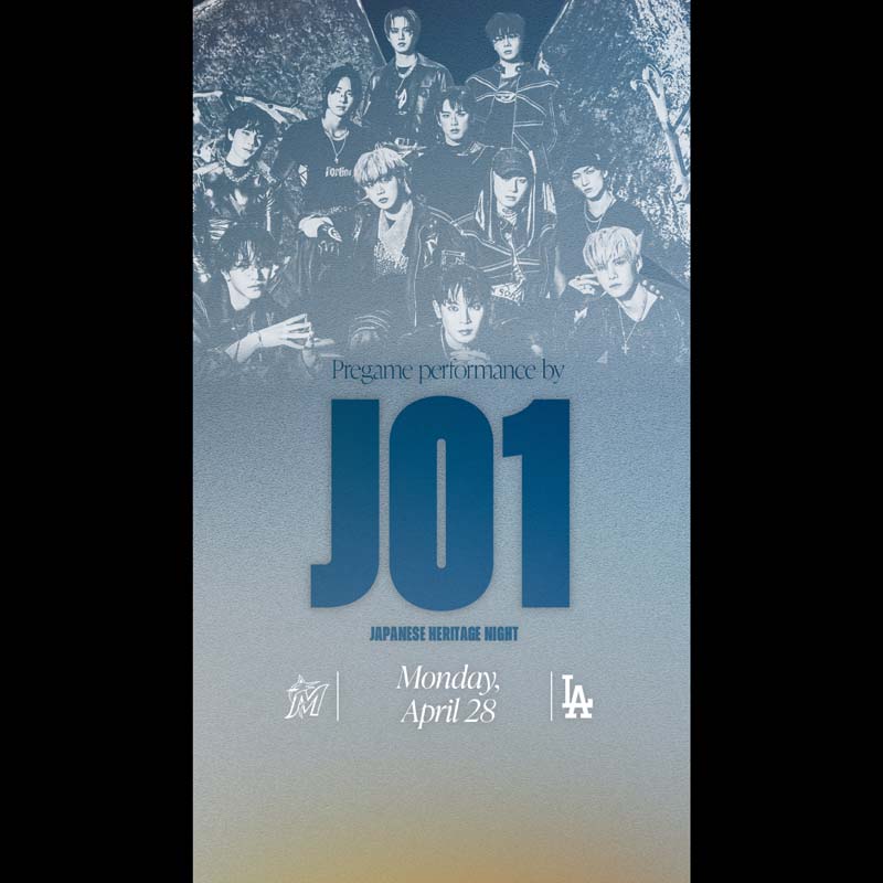 JO1／Dodgers Japanese Heritage Night「Love seeker」「Eyes On Me (feat.R3HAB)」
